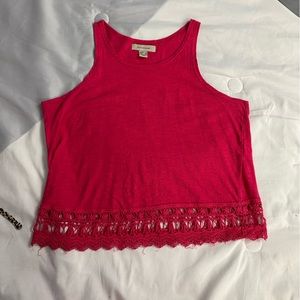 Pink atmosphere top